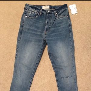 Free People Stella High Waisted Jeans